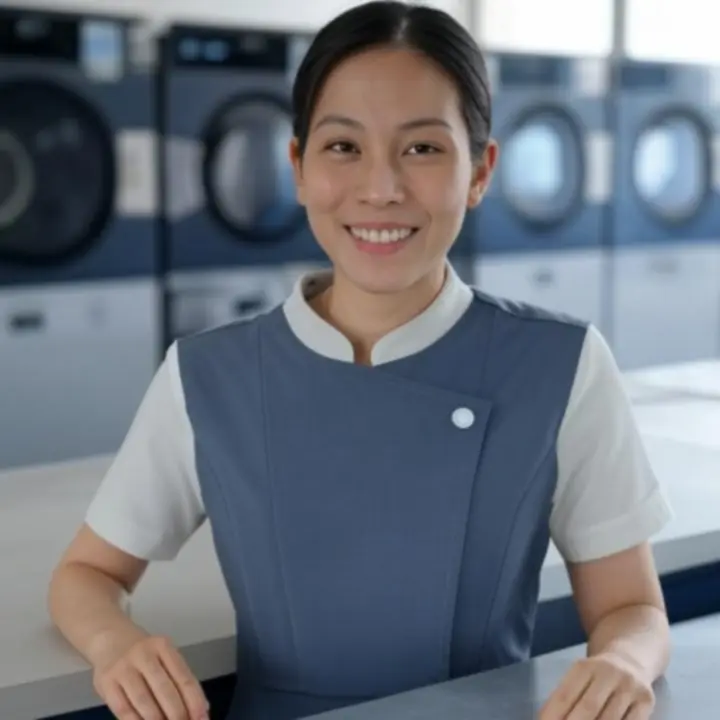 Ügyfélszolgálati munkatárs, aki a Wash Point Magyar ügyfeleinek segít a nyitvatartással és használattal kapcsolatban